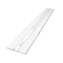 Load image into Gallery viewer, PolarLab Acrylic Ruler - Designed for Perfect Cut Set - 24 Inch