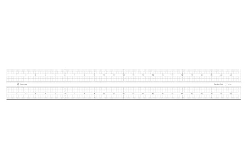 PolarLab Acrylic Ruler - Designed for Perfect Cut Set - 24 Inch